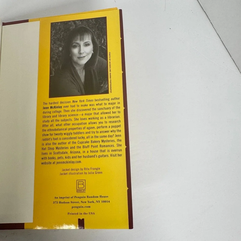Jenn McKinlay Library Lover's Mystery 4 Hardcover Book Lot First Editions‎